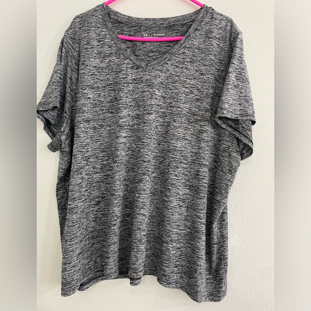 Under Armor athletic shirt.